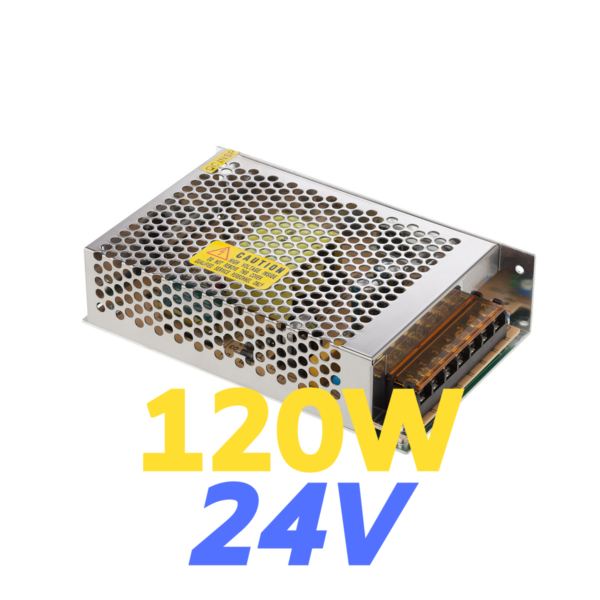 ALIMENTATORE STRIP LED 120W 24V