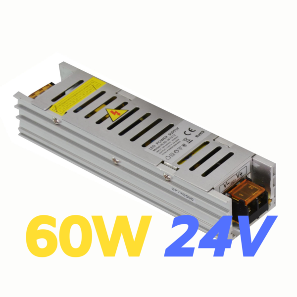 ALIMENTATORE STRIP LED 60W 24V