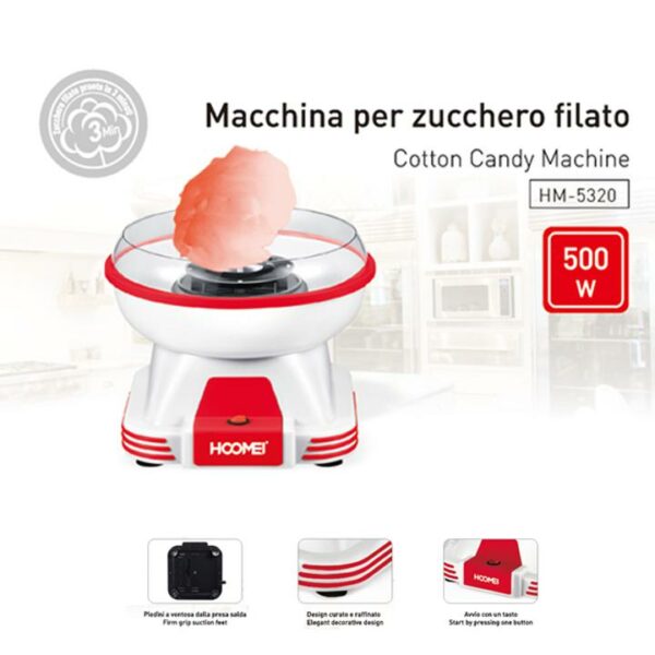 macchina per zucchero filato hoomei